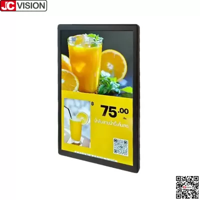 JCVISION نمایشگر دوگانه 10.1 اینچی برچسب قیمت الکترونیکی محصول، علامت دیجیتال/صفحه نمایش لمسی