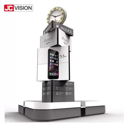 JCVISION سفارشی سازی شده در فضای باز دیجیتال ساینیج نمایشگر LED برج چرخان