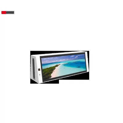 صفحه نمایش دیجیتال ساینیج دیجیتال 22 اینچی سه جانبه P5 صفحه نمایش دیجیتال تاکسی بالا