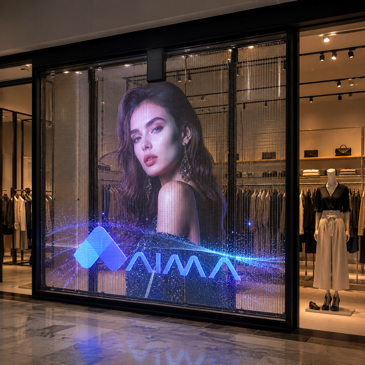 نمایشگر ترنسپرنت LED